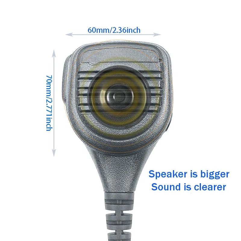 PMMN4024A Speaker microphone compatible with Motorola radio APX4000 APX6000 APX7000 XPR6350 XPR6550 XPR7350 XPR7550