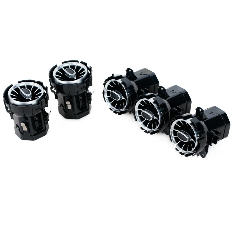 차량용 LED 에어컨 배출구 터빈 에어 벤트, 메르세데스 벤츠 B GLB GLA 클래스 H247 X247 W247 용, 64 색