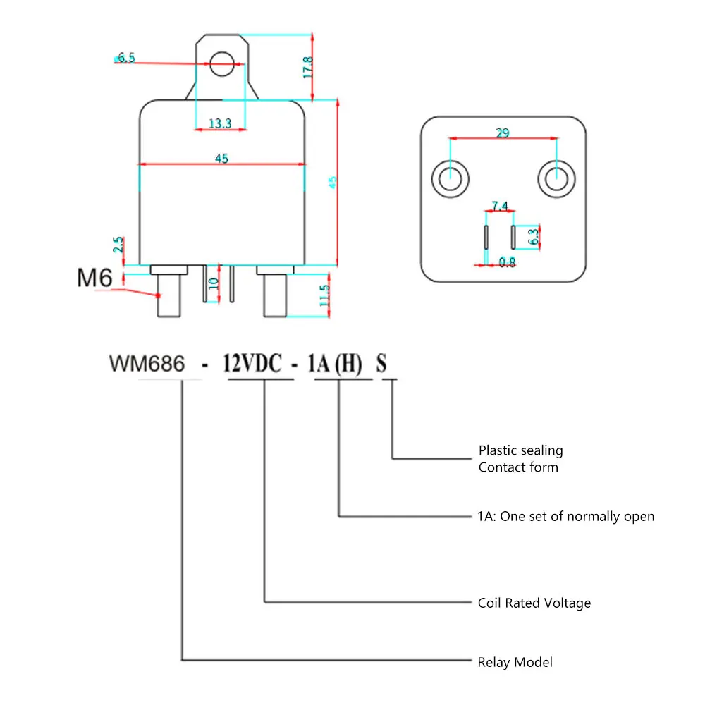 da bateria do carro 12V, anti-roubo, interruptor
