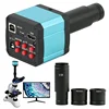 4K 2K 48MP 1080P 55MP HDMI USB Electronic Eyepiece Video Microscope Camera Mounting Size 23.2mm With Ring Adapters 30mm 30.5mm 1
