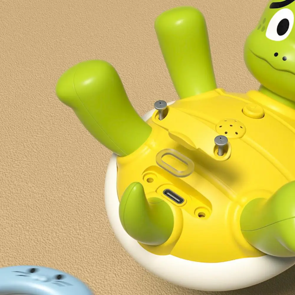 Baby Bathtub Toy Educational Water Play Toy Set for Kids Water-squirting Turtle Ring Toss Game Boys for Toddlers
