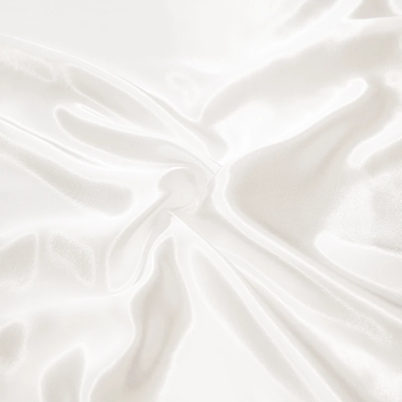 High End Satin Sheets, Soft And Comfortable Solid Color Sheets, Luxurious Single And Twin Bed Sheets 4
