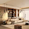 Led Track Light Set Ceiling Pendant Lamp 10W/15W Spot Lights 110V 220V Rail Light Hanging Lamp for Kitchen Living Room Bedroom 5