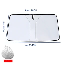 Ultimate Car Windshield Sunshade - Premium UV Protection & Stylish Auto Accessory (Small Size)