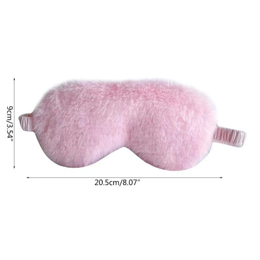Sleeping Mask Sleeping Blindfold Soft Plush Eye Masks Cute Love Cloud Eye Cover Plush Mask Eyepatch Nap Health Eye Cover 5