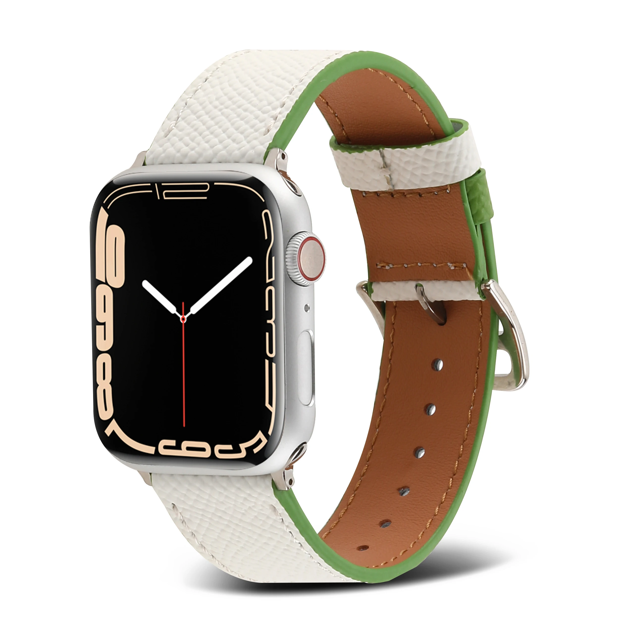 Leather strap For Apple watch Ultra 8 7 49mm 45mm 41mm 6 5 4 SE 44mm 40mm Durable Watch Replacement Wristband For iwatch 3 42mm