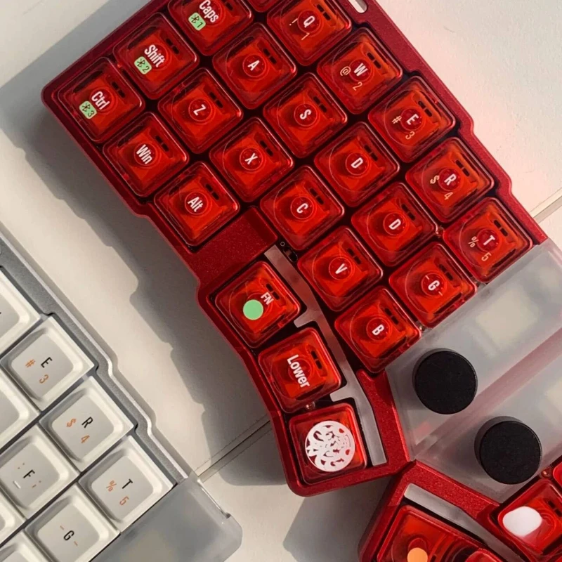 熱い販売 Cornix 分割キーボードカスタム Bluetooth 有線 CNC シェル