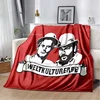 Terence Hill and Bud Spencer Printed Blanket Comedy character Warm Thin Flannel Soft and Comfortable Home Travel Blanket Gift@0 4