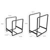 1pc Kitchen Cabinet Plate Storage Countertop Dish Rack Drawer Dinner Plate Partition Drain Rack Layered Storage Rack Accessories 3