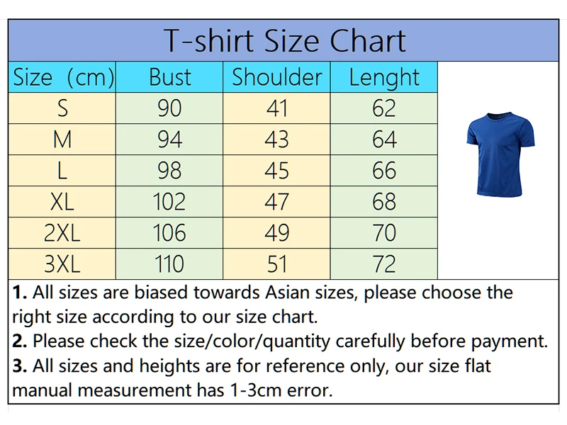 Mens Quick-Dry Breathable Training T-Shirt - Summer Gym Fitness Top