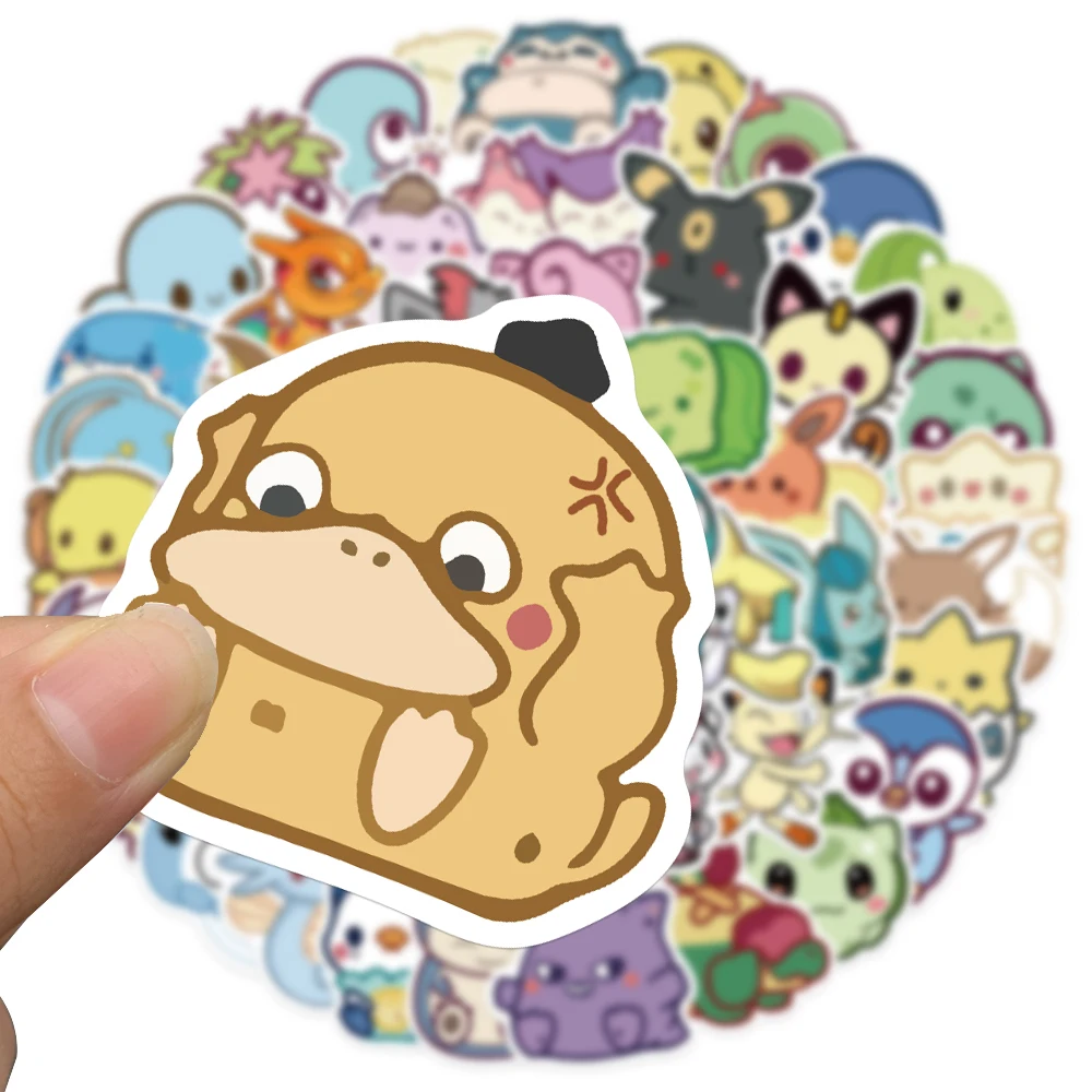 10/30/50PCS Cute Pokemon Anime Cartoon Stickers Car Guitar Motorcycle Luggage Suitcase DIY Classic Toy Funny Decal Kid Sticker cartoon stickers decorative stickers anime stickers pokemon stickers kawaii stickers car sticker decal
