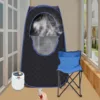 Portable Steam Sauna for Home Spa Sauna Tent Sauna Box with 2L Steamer Remote Control Folding Chair 6