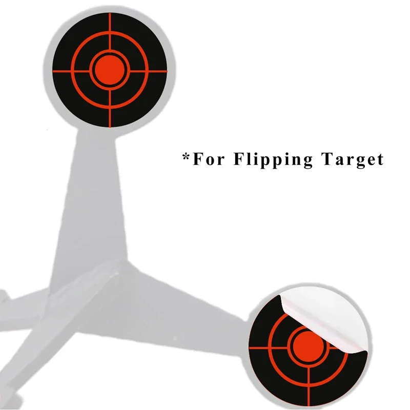 Shooting Reactive Practice Training Splatter Splash Paper 50/100/200Pcs Per Roll 3inch Adhesive Shooting Sticker Targets