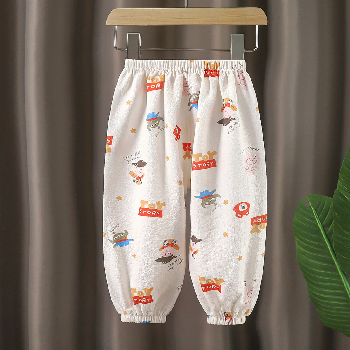 Summer Boys Girls Pants Casual Baby Kids Loose Harem Pants Girls Breathable Pant Children Clothing 3