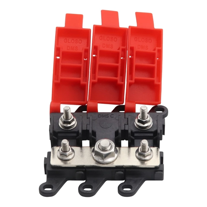 

Fuses Block ANL Bolt-on Fuses Holder Flat Type Fuses For Car Boat 200A F19A