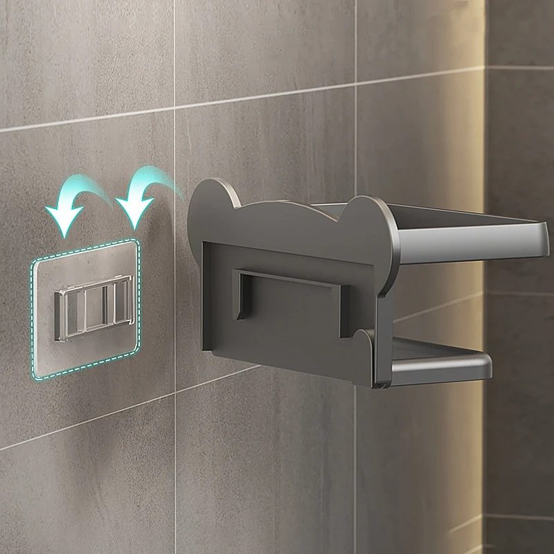 Paper Towel Holder Bathroom Without Punching Storage