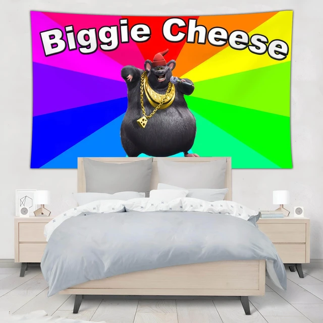 Biggie Cheese Meme Mouse | Sticker