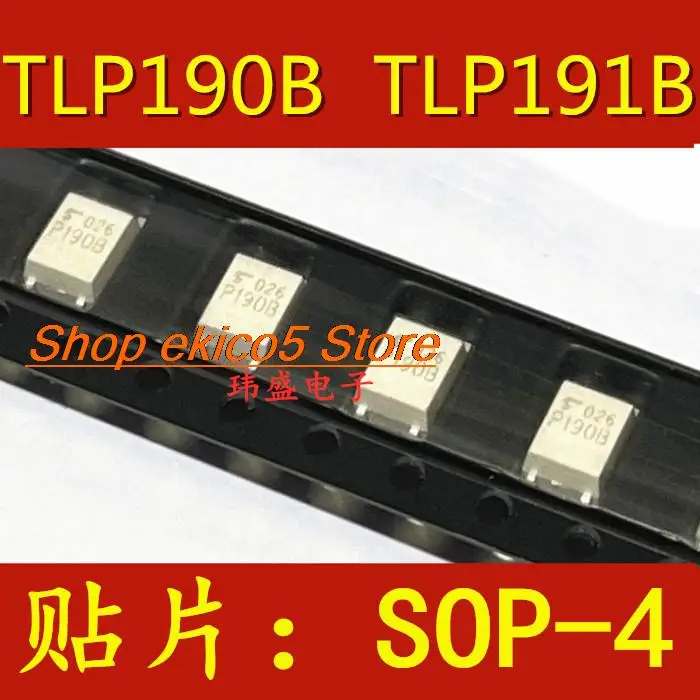 

10pieces Original stock TLP190B TLP191B P190B SOP-4
