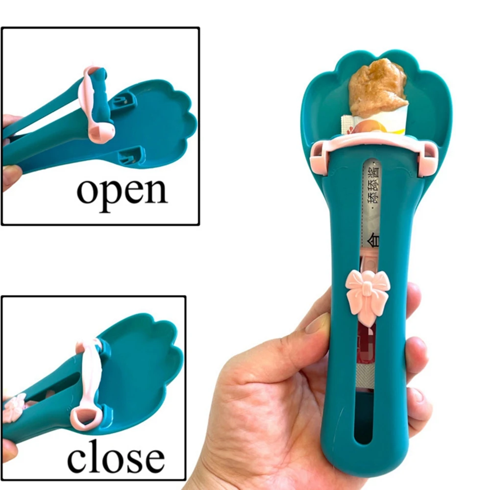 Title 3, Pet Feeder Spoon Cat Strip Squeeze Spoons Multi...