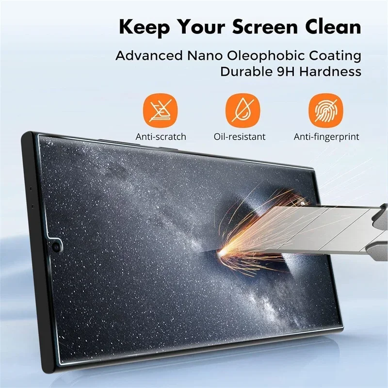 Premium Tempered Glass Screen Protector - 3 Pack