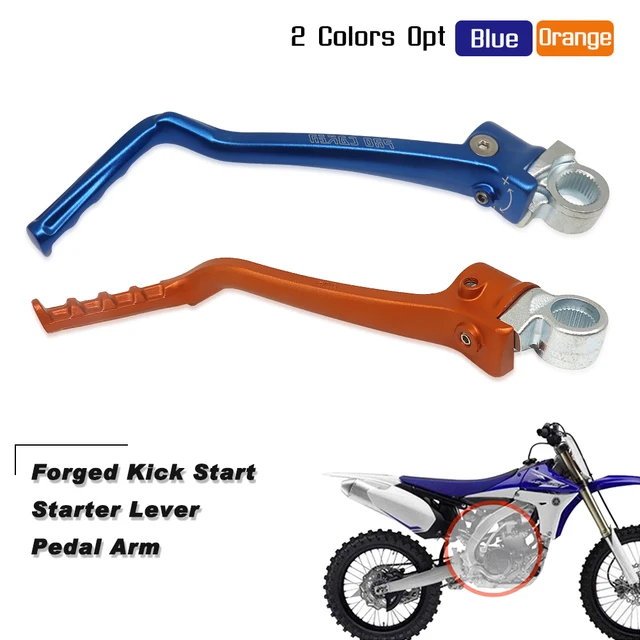 Levier De Démarrage En Aluminium Forgé CNC Compatible Avec Moto Tout