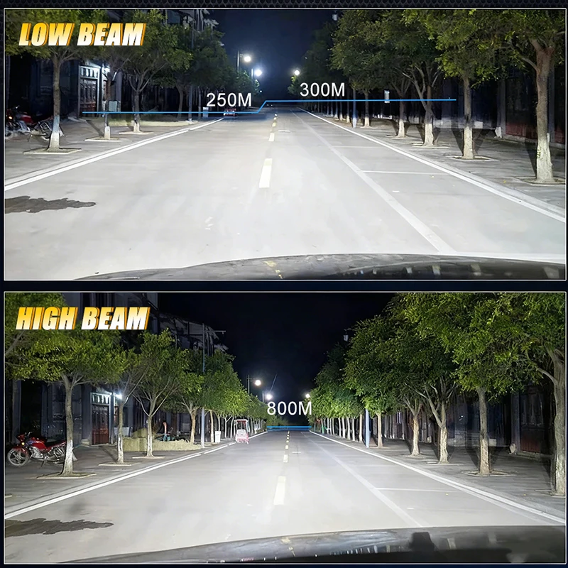 H7 H4 LED 헤드라이트 CSP 캔버스 고출력 H11 H1 H8 9005 HB3 9006 HB4 9012 HIR2 고출력 터보 램프 6000K 백색 자동차 라이트