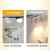 24W 36W 50W Led Track Fill Light Ultra-Thin Round Rotatable Ceiling Rail Track Lighting Floodlight for Clothing Store Cafe Lamps 2