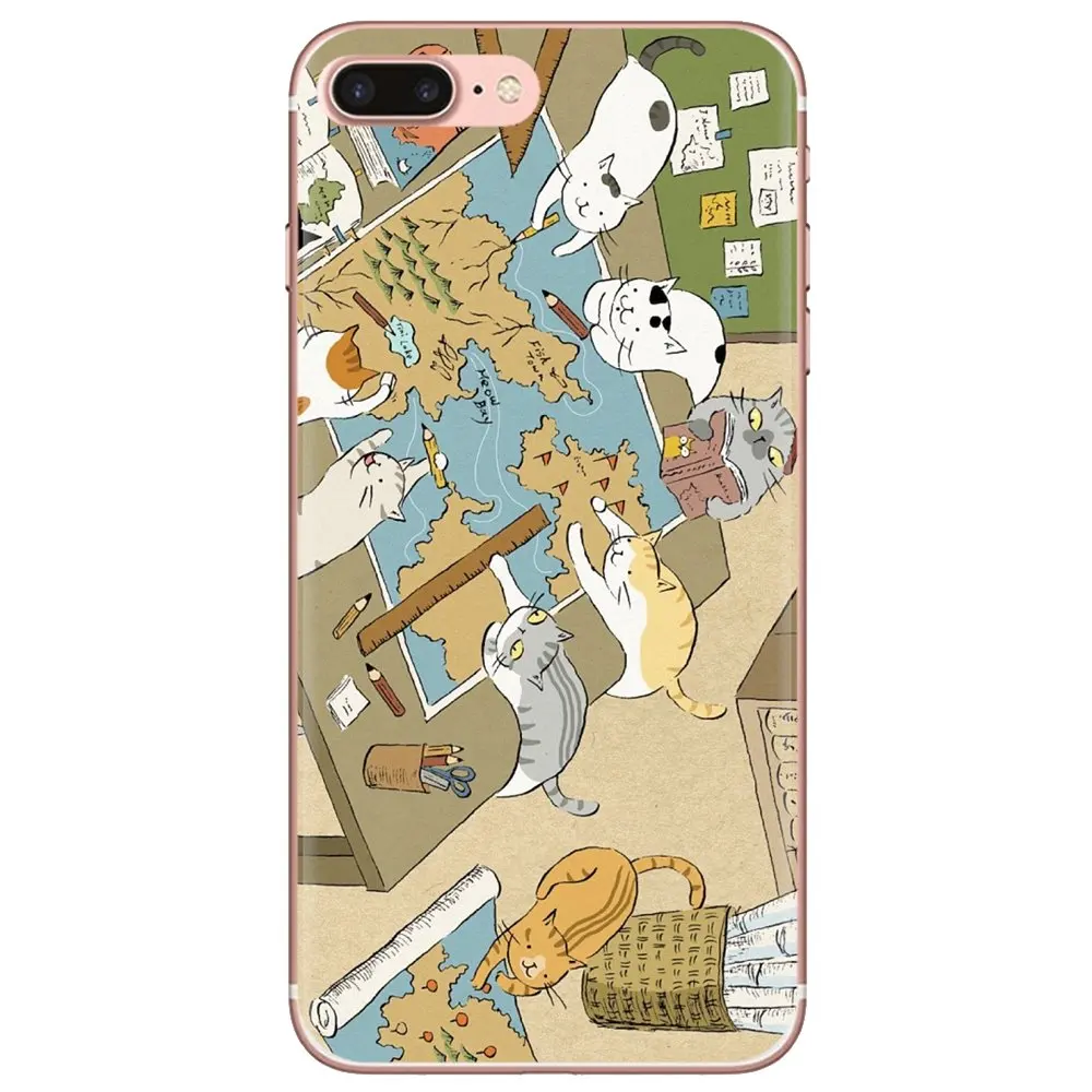 For Meizu M6 M5 M6S M5S M2 M3 M3S NOTE MX6 M6t 6 5 Pro Plus U20 Miss Kitty Cats Pattern Collage Transparent TPU Case Cover meizu phone case with stones Cases For Meizu