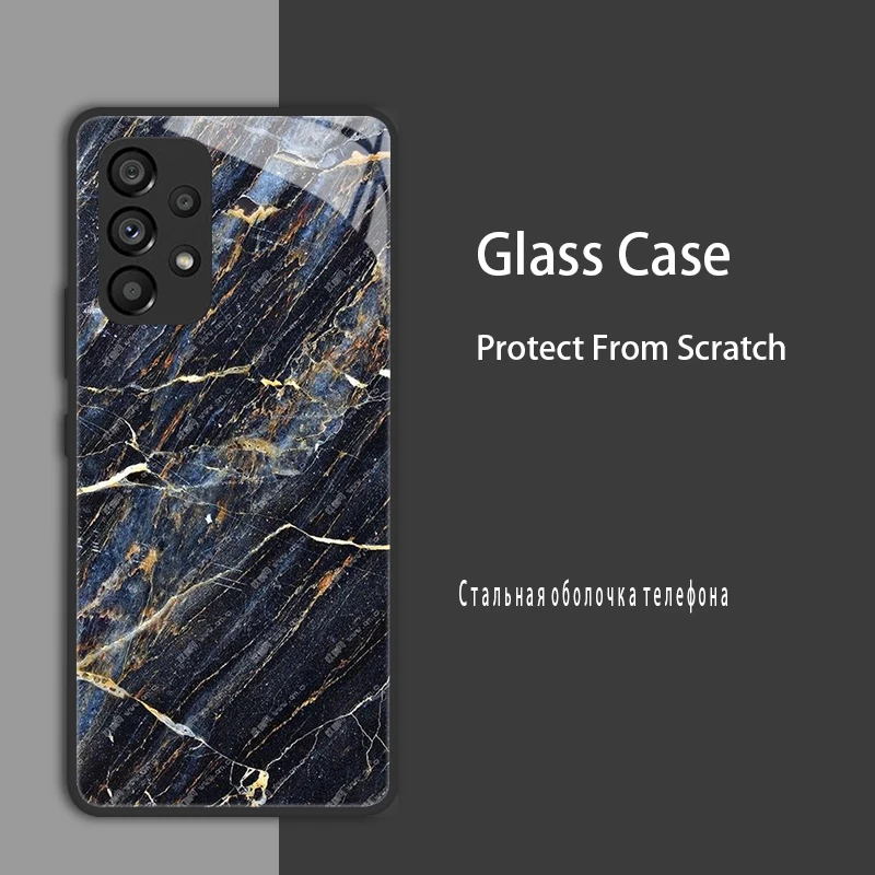 Advanced Protective Tempered Glass Phone Case with Hard Coque Bumper