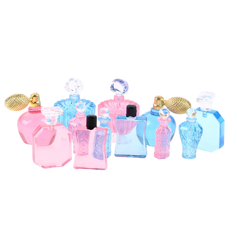 1Set 1:12 Dollhouse Miniature Perfume Model Doll House Bedroom Bath Decor Kids Pretend Play Toys 4