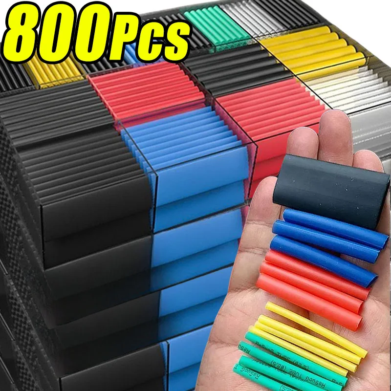 ท่อหดด้วยความร้อน ท่อทนความร้อน ชุดห่อหดด้วยความร้อน สายไฟเชื่อมต่อไฟฟ้า ตัวป้องกันแขนหุ้มฉนวน 1