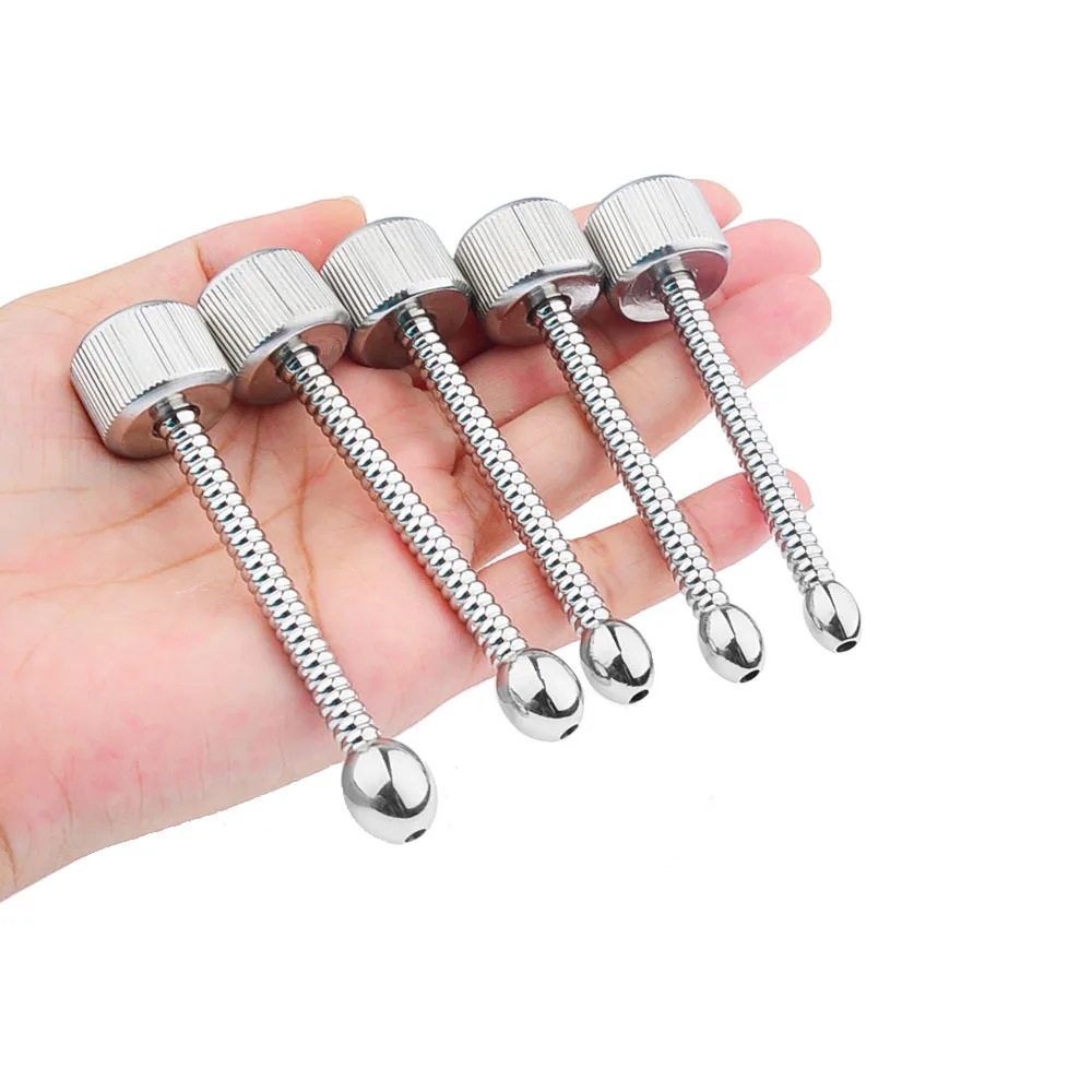 Stimulate Dilator Masturbation Rod Chastity Device Urethral Catheter Block Urine Penis Plug Sound Urethra Sex Toys For Men