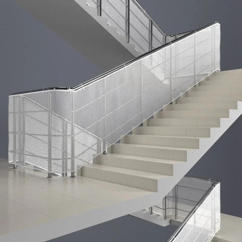 3M Staircase Safety Protection Net Children's Pet Multi-purpose Banner Guardrail Deck Fence Balcony Fence Fine Mesh for Stairs
