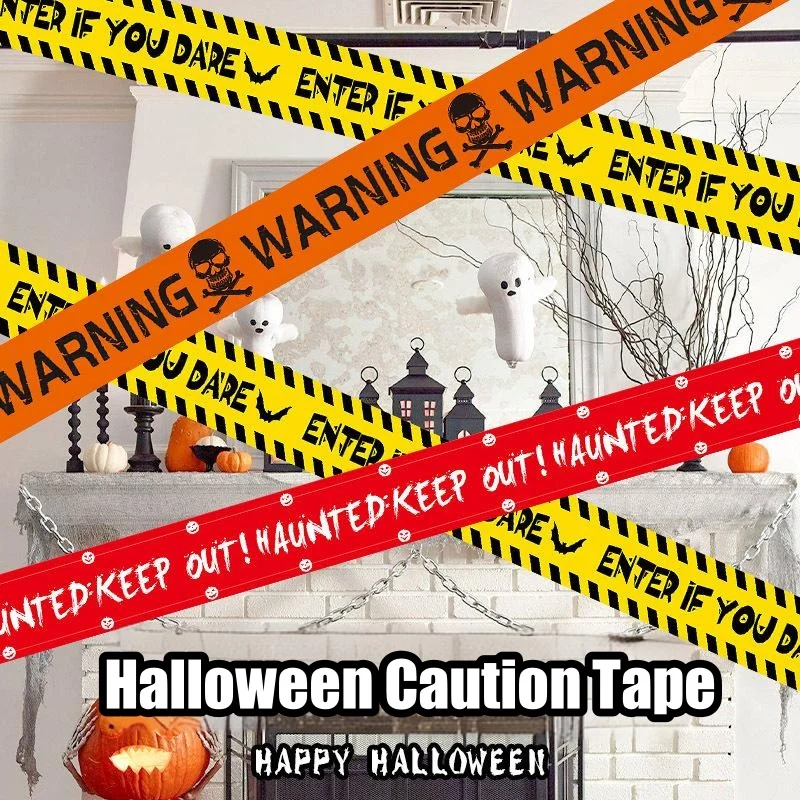 Halloween Caution Tape 1