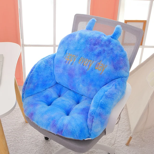 INS Colorful Animal Seat Cushion Chair Pillow Stuffed Plush Sofa Indoor Floor Tatami Mat Home Decor Winter