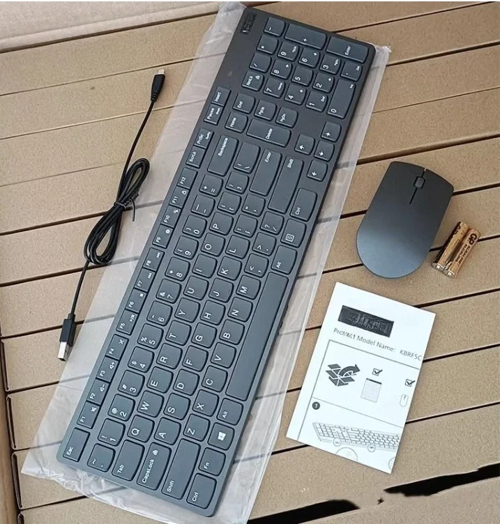 Juego de teclado y ratón inalámbrico con diseño de UU