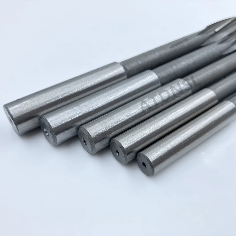 HSS Spiral Flute Machine Reamer H7 D3mm-D20mm CNC Tool Precise Cutting for Metal Steel Aluminum Hole Expansion Drill 4