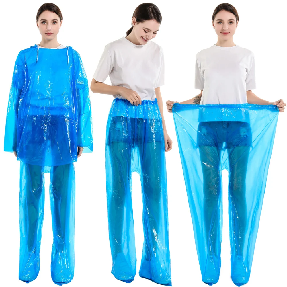 Disposable Raincoat For Women Men Adults Students