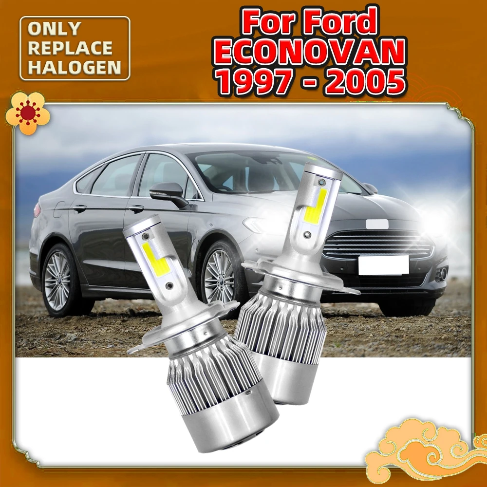 

Фонарь с вентиляторной лампой для Ford Econovan 2005 2004 2003 2002 2001 2000 1999 1998 1997 дальний/ближний свет, передние Автомобильные фары