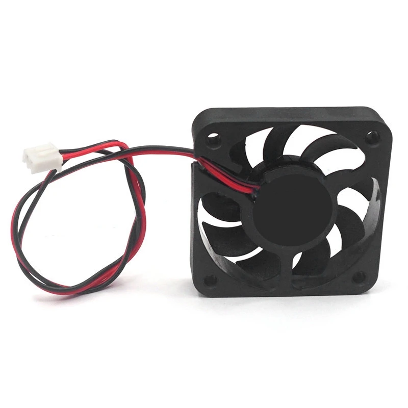 B96A-Cooling Fan 50X50x10mm 5010 DC 2Pin Brushless Cooling Fan Is Suitable For CPU/Electronic Equipment Cooling