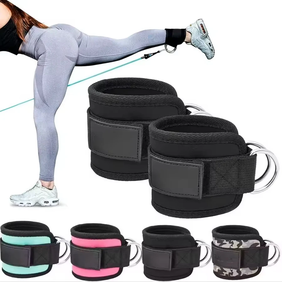 Adjustable Ankle Cuffs - Leg Workout Straps for Glute & Thigh Training, Cable Machine Exercise Accessories ankle weights ankle 1 Adjustable Ankle Cuffs - Leg Workout Straps for Glute & Thigh Training, Cable Machine Exercise Accessories ankle weights ankle