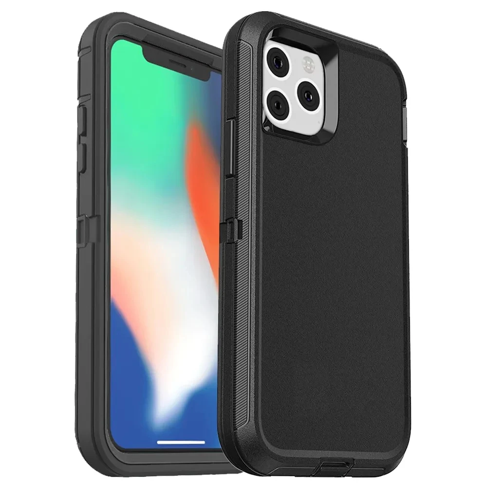 Triple-Protection Heavy Duty Rugged Shockproof & Dustproof Phone Case