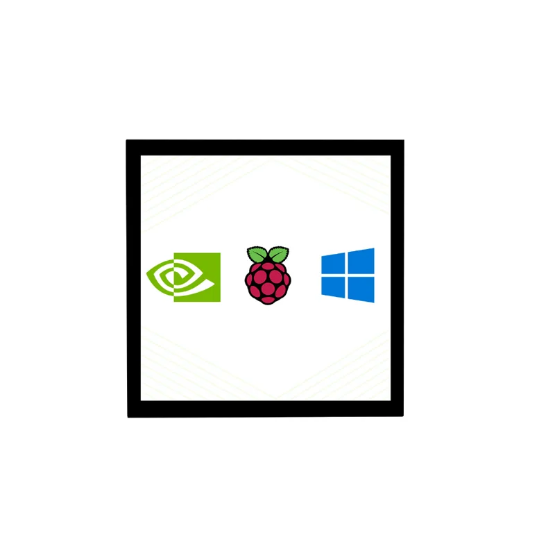 Raspberry Pi 4 inch HDMI LCD 4inch capacitive touch screen display Module 720&times;720 compatible with HDMI