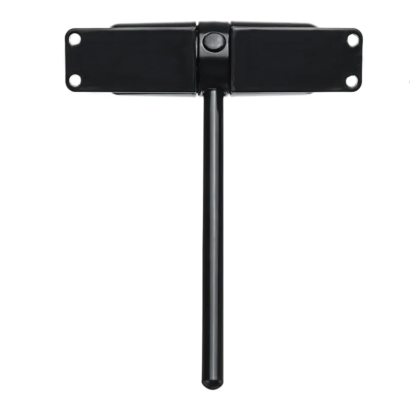 Surface Mounted Door Gate Closer Black Outdoor Spring Elastic Loaded Adjustable