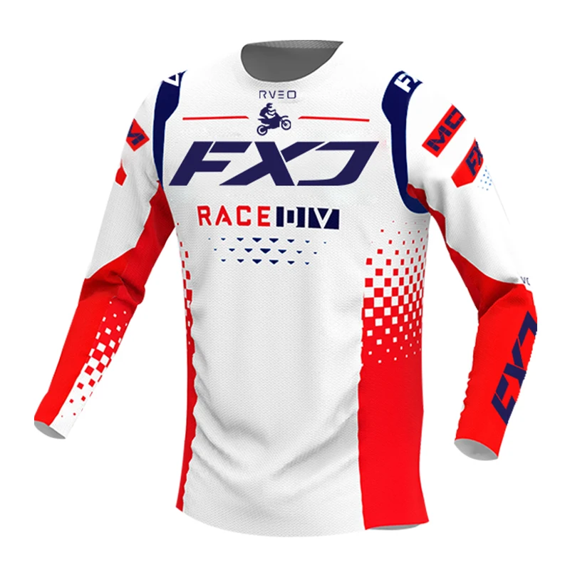 오프로드 오토바이 저지 남녀공용, XXXXL 모토크로스 스포츠 셔츠, 레이싱 다운힐 MX MTB BMX ATV DH 핑크 화이트 블랙 그린