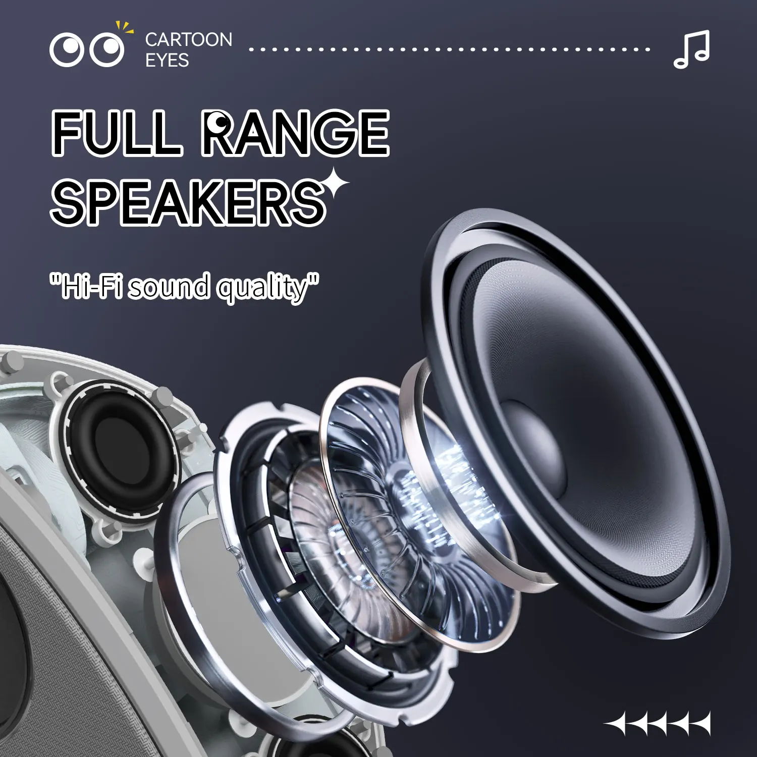 Portable Wireless Bluetooth Speaker 8 Nature Sound White Noise Sleep Aid Music Box Outdoor RGB Colorful Light Speaker TF AUX