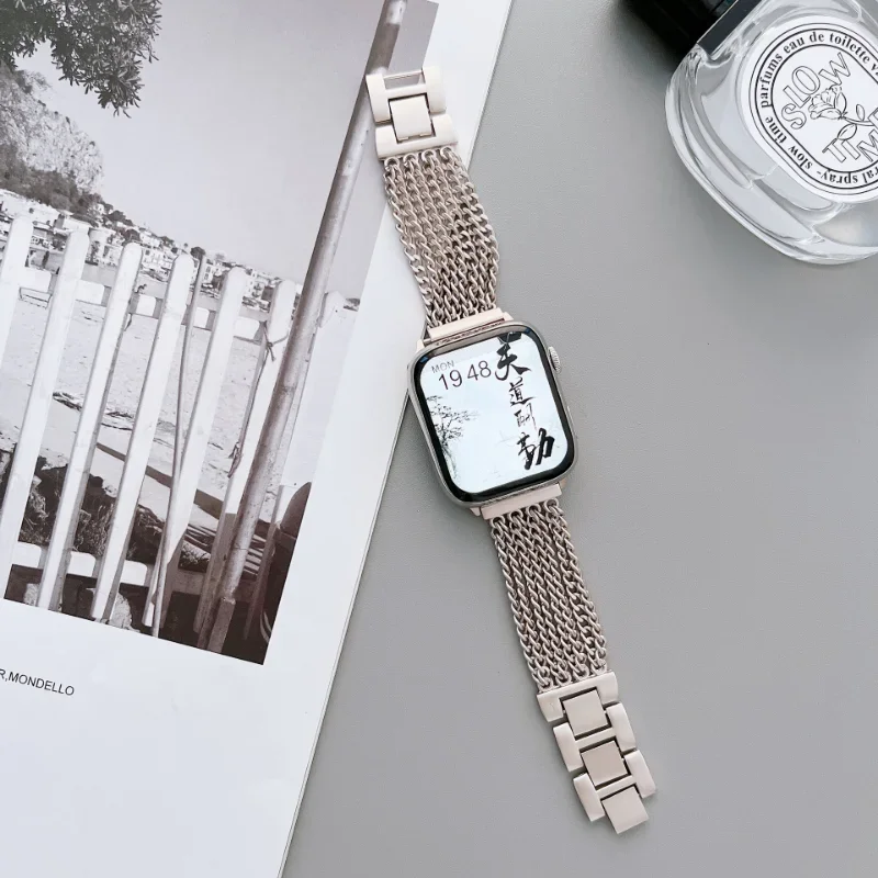 Starlight ƿ ü ,  ġ 8 Ʈ 49mm, 7 SE 6 5 4 3, ݼ  Ʈ, ̿ġ ø 38 40 41 42 44 45mm ÿġ Ʈ ÿġ se 40mm Ʈ