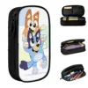 New B-Blueys Pencil Cases Pencilcases Pen Box Kids Large Storage Bag School Supplies Gifts Stationery 1
