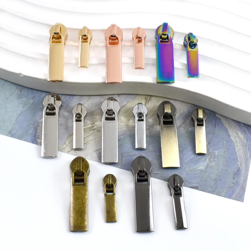 Assorted Zipper Slider Pack for Nylon Zippers - Repair and Sewing Accessories