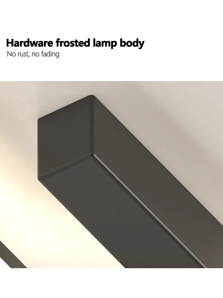 Simple modern balcony lamp corridor lamp aisle light luxury entrance hall long strip cloakroom ceiling